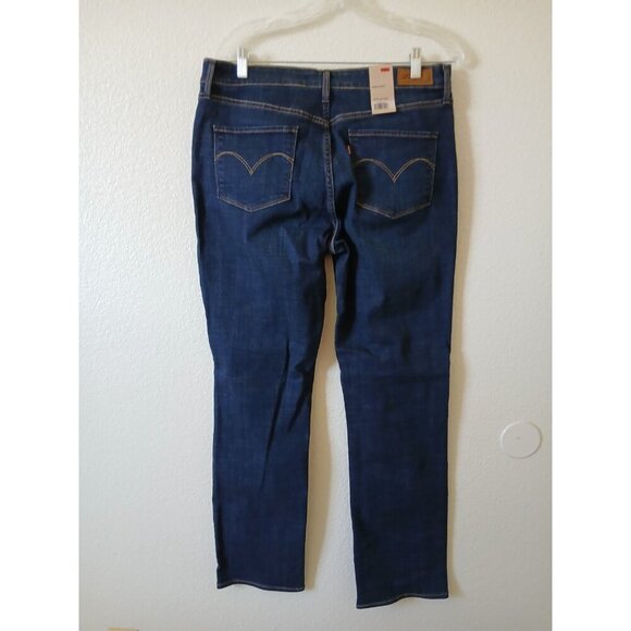 Levis Demi Curve Classic Straight Denim Blue Jeans Womens 15/32‎ San Francisco - Picture 2 of 16